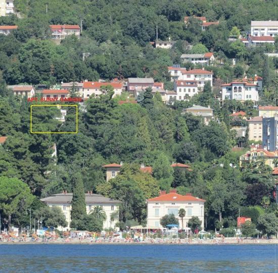 Apartmán Sunny Garden Opatija Exteriér fotografie